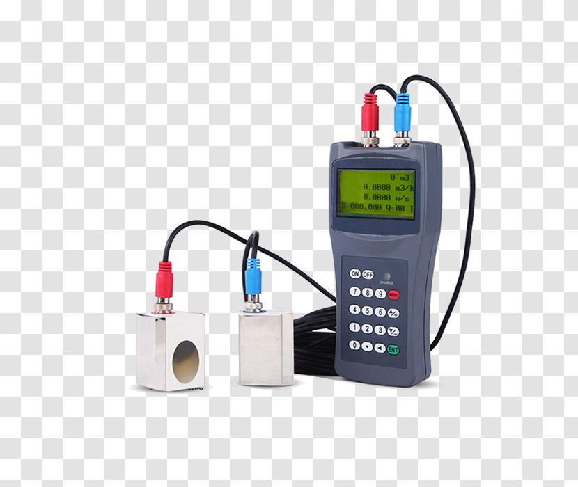 Ultrasonic Flow Meter Measurement Mass Magnetic Volumetric Rate - Ultrasound - Transmission Line Transparent PNG