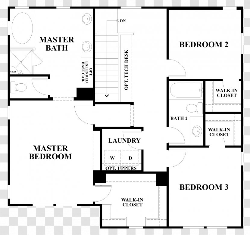 Meadowood At Park Place - Map - Taylor Morrison Floor Plan House In Ontario RanchHouse Transparent PNG