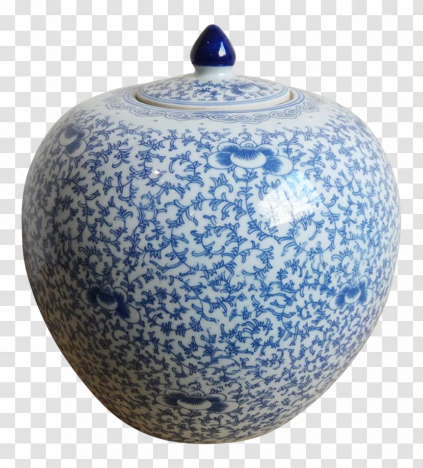 Ceramic Vase Blue And White Pottery Porcelain Transparent PNG