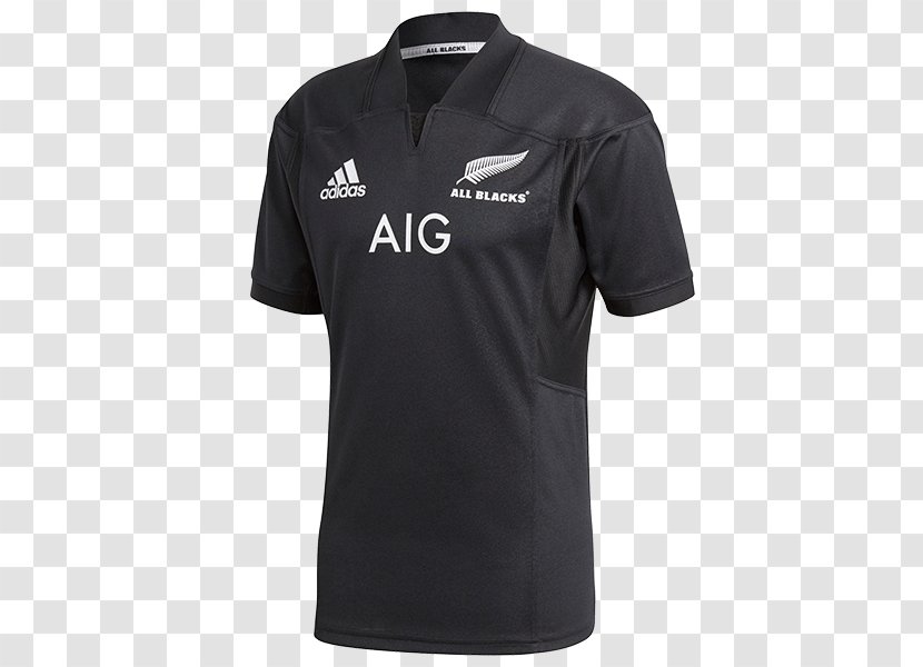 New Zealand National Rugby Union Team Māori All Blacks Jersey Shirt - Adidas Transparent PNG