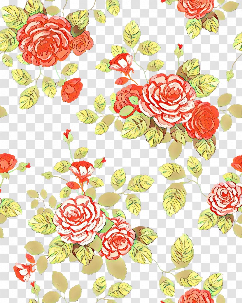 Floral Flower Background - Plant - Rose Family Transparent PNG