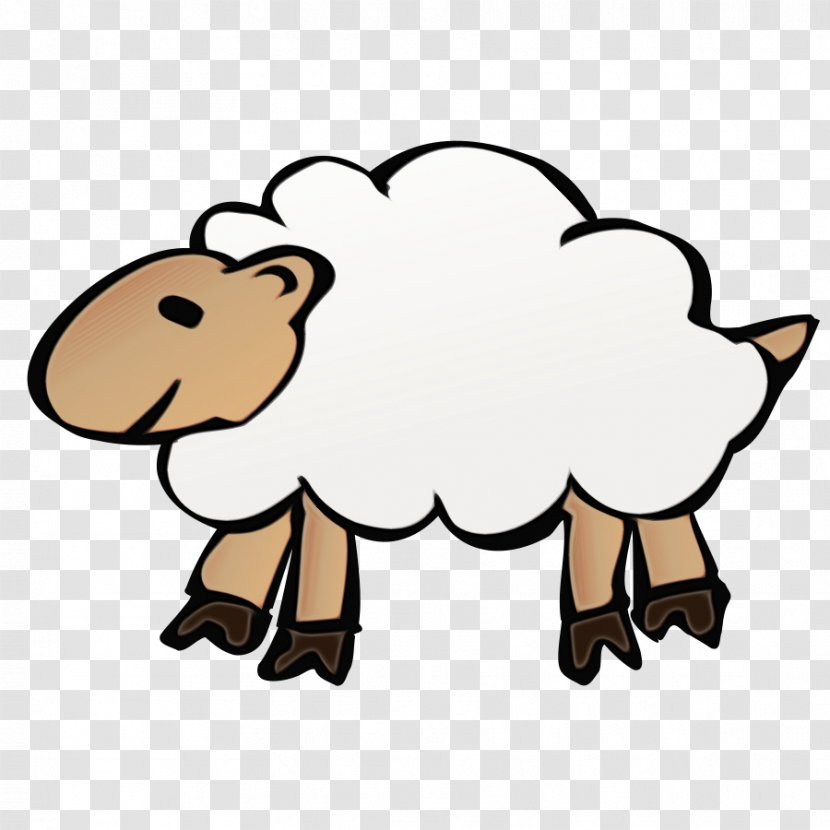 Clip Art Sheep Vector Graphics Image - Cartoon Transparent PNG