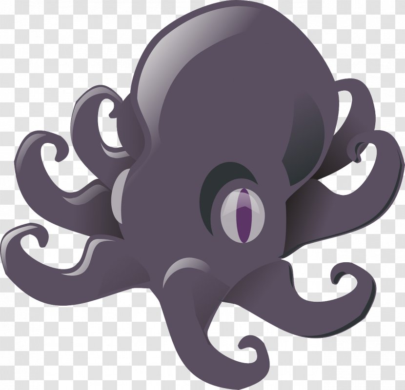 Octopus Squid Clip Art - Cuttlefish - Octo Cliparts Transparent PNG