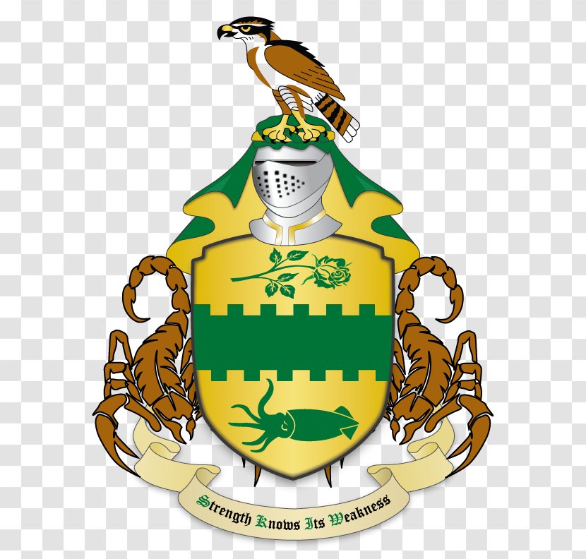 Heraldry Blazon Coat Of Arms Rose Achievement - Food - Heraldic Falcon Transparent PNG