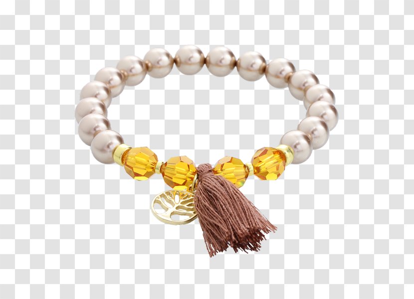 Bracelet Earring Bijou Jewellery Silver - Necklace - Large Pearl Transparent PNG