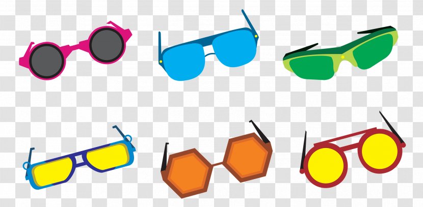 Sunglasses Clip Art Fashion Polarizing Filter - Cute Glasses Transparent PNG