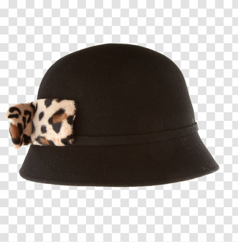Leopard Bowler Hat Black Panther Sombrero - Bow Transparent PNG
