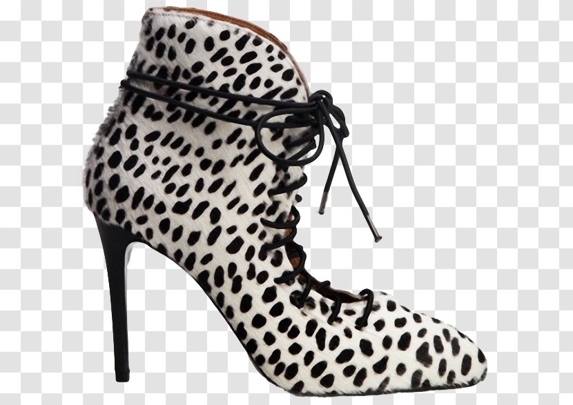Shoe High-heeled Footwear Boot - Designer - Leopard Boots Transparent PNG