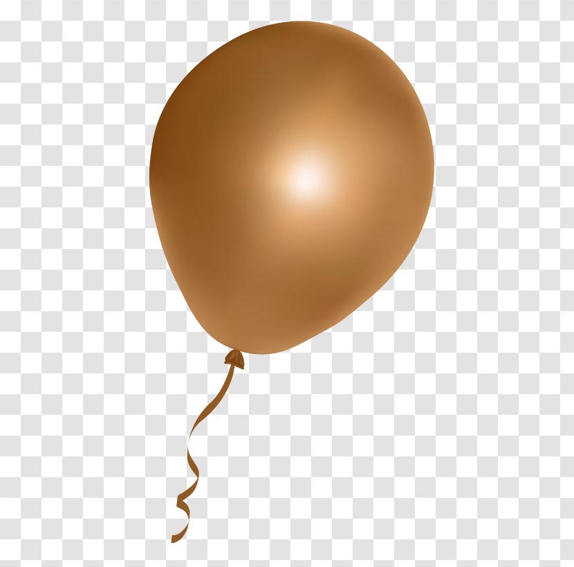 Balloon Yellow Clip Art - Gold Transparent PNG