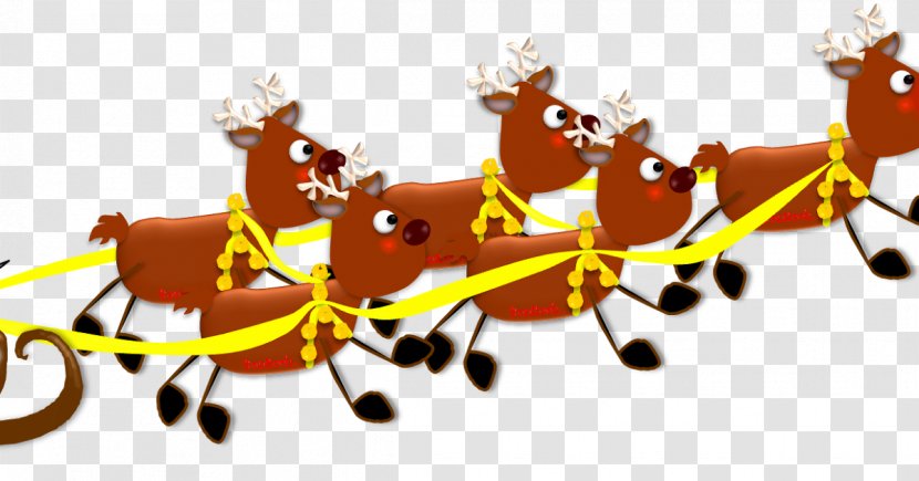 Reindeer Christmas Ornament Antler Clip Art - Mammal Transparent PNG