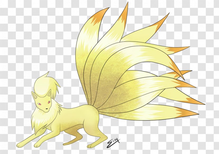 Pokémon FireRed And LeafGreen Ninetales Fan Art Canidae - Cartoon - Mathers Day Transparent PNG