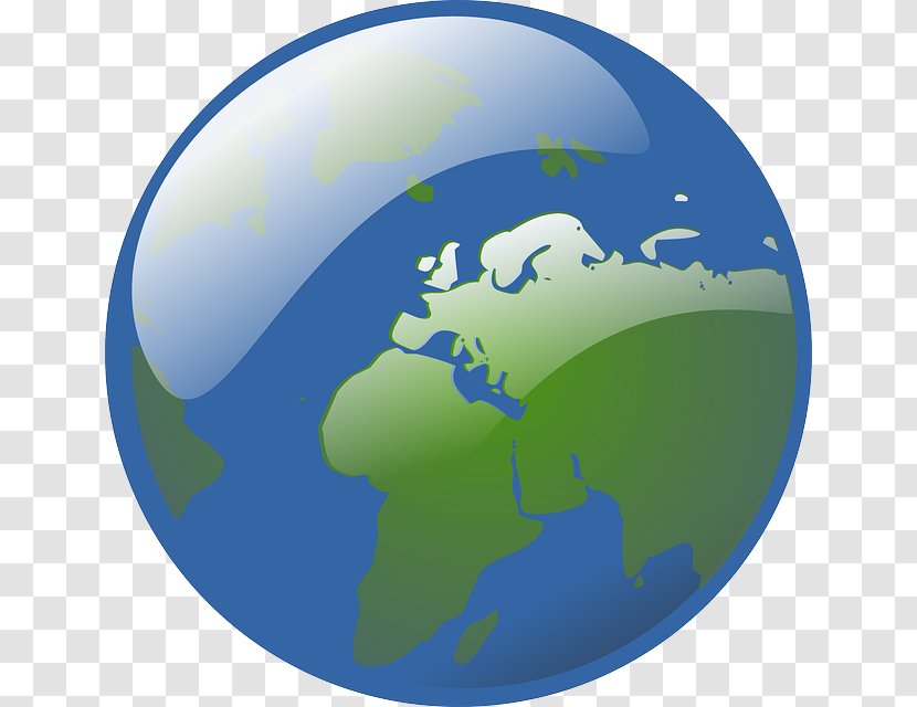 Earth Globe World Clip Art - Atmosphere - Cartoon Transparent PNG