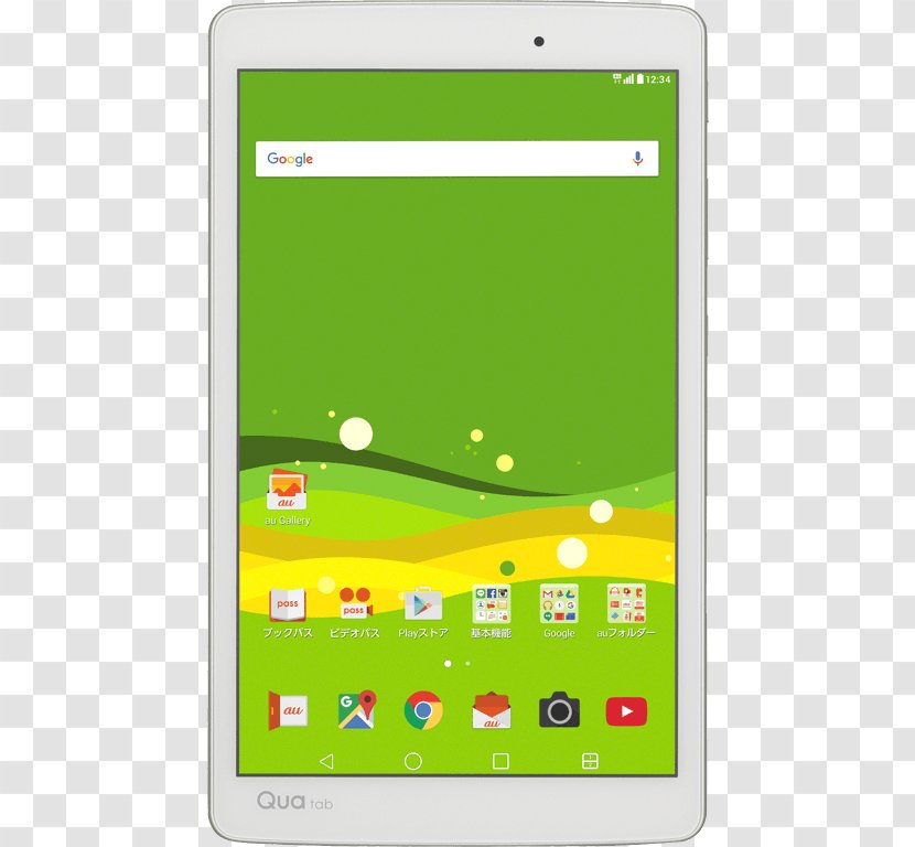 Qua Phone PX Tab LG Electronics Tablet Computers Au - Portable Communications Device - Android Transparent PNG