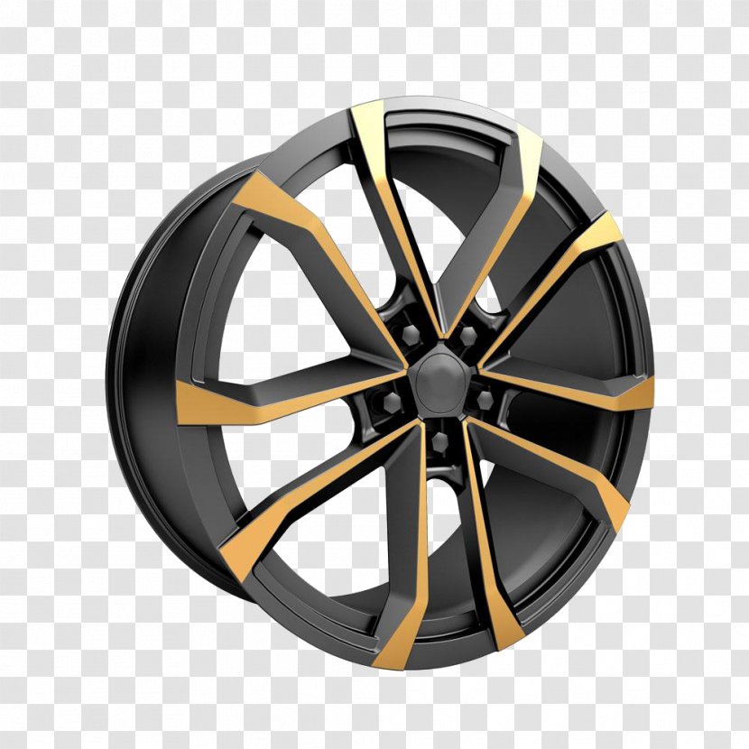 Car Wheel & Tire Designs Rim Alloy - Black Wheels Transparent PNG