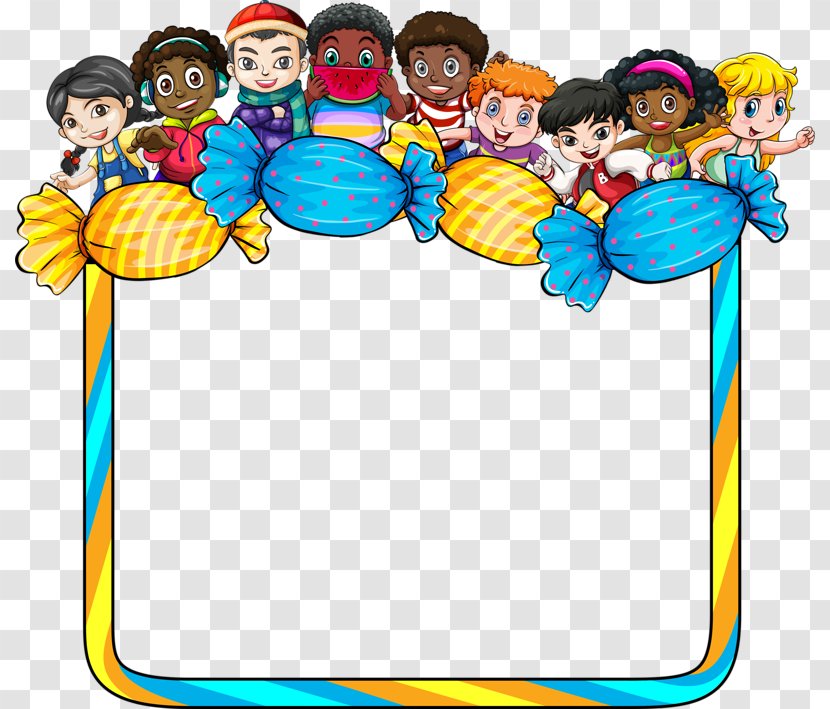 Picture Frame Child Royalty-free Illustration - Stock Photography - Cartoon Candy Transparent PNG