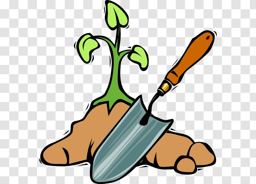 Garden Tool Shovel Spade Clip Art - Bucket And - Seed Planting Cliparts Transparent PNG