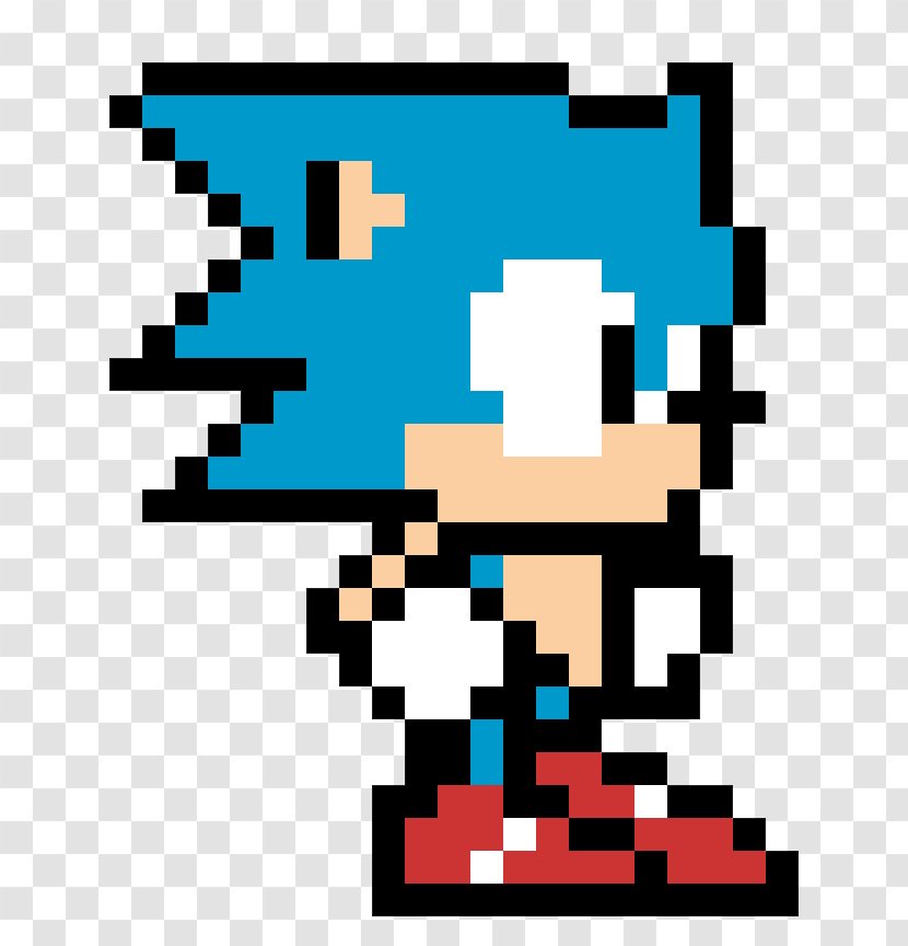 Sonic The Hedgehog Minecraft Tails Pixel Art - Frame Transparent PNG