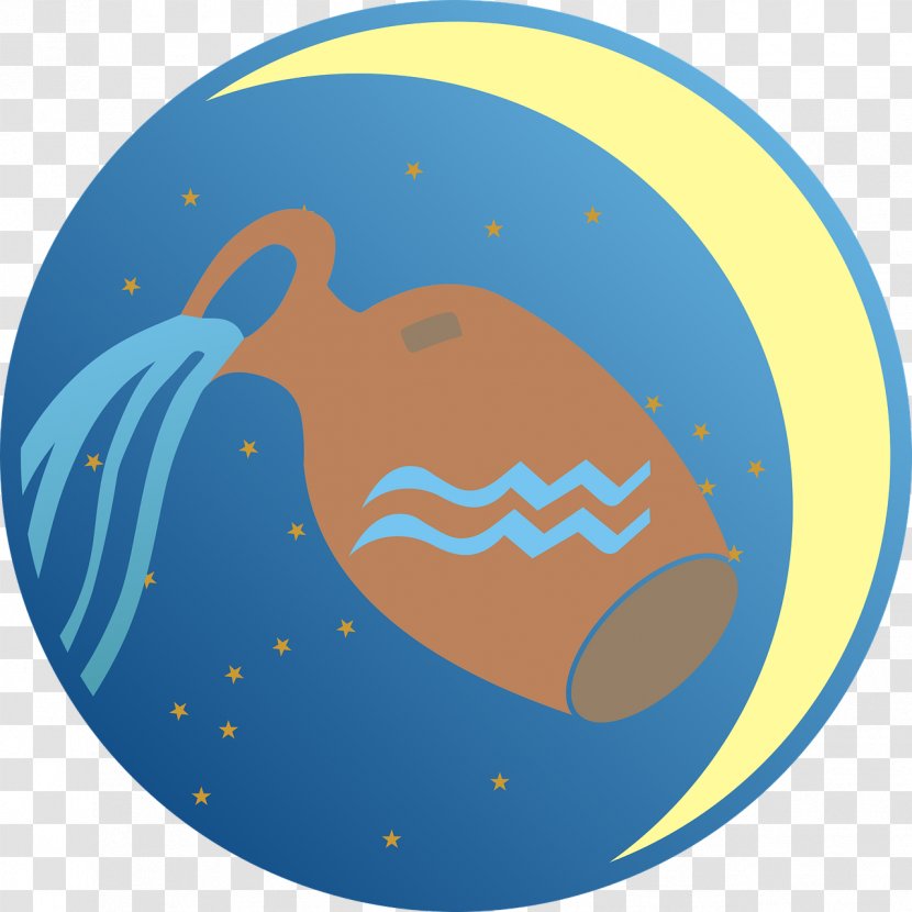 Aquarius Zodiac Astrology Astrological Sign Symbol - Planet Transparent PNG