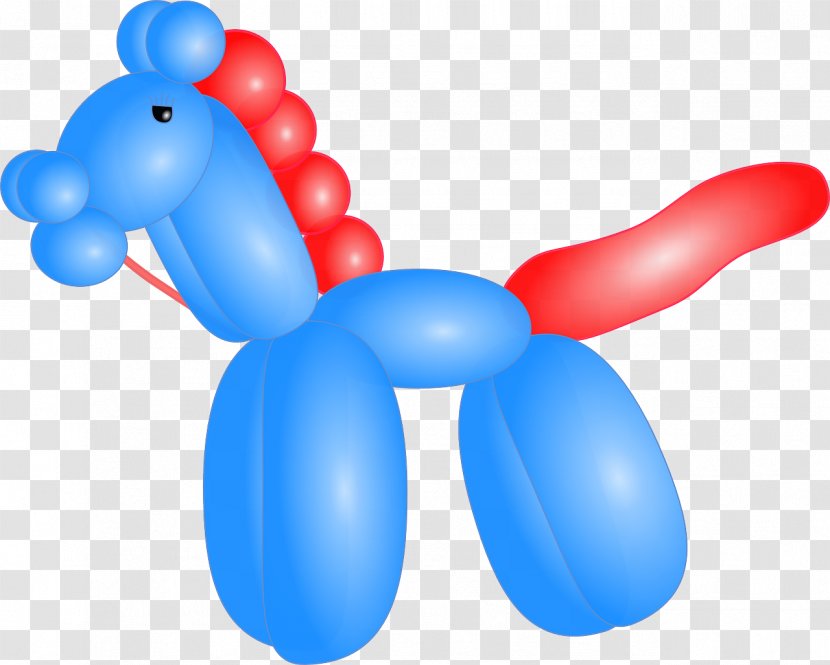 Horse Balloon Dog Clip Art Modelling - Birthday Transparent PNG