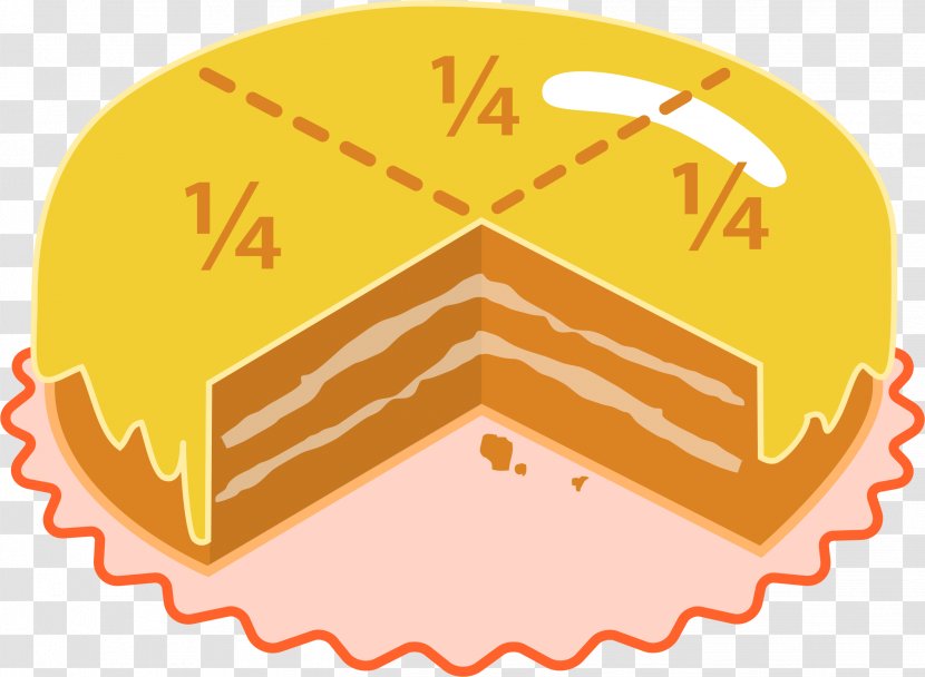 Fraction Chart Birthday Cake Rainbow Cookie - Division - Haircut Transparent PNG