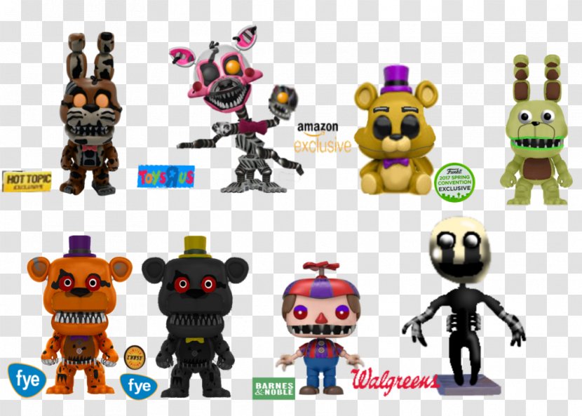 Five Nights At Freddy's: Sister Location Freddy's 4 The Twisted Ones Amazon.com Action & Toy Figures - Figurine Transparent PNG