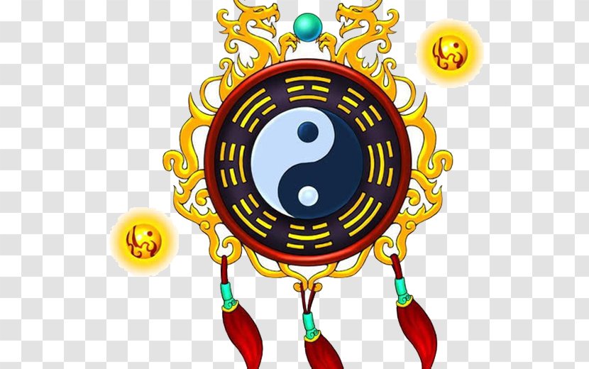 China Bagua Necklace Feng Shui Yin And Yang - Jewellery - Revealing The Role Of Gossip Mirror Transparent PNG