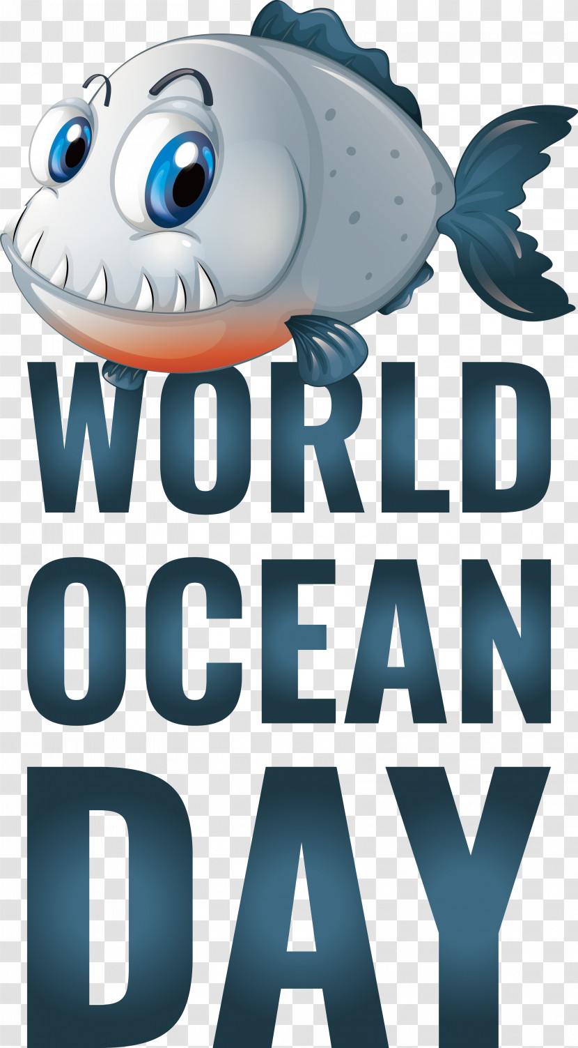 Poster Cartoon Logo Text Fish Transparent PNG