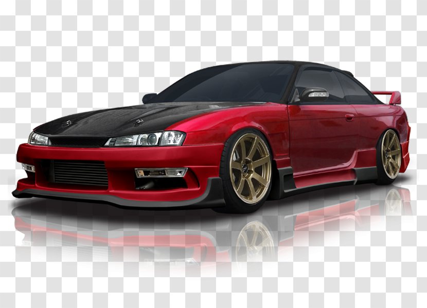 Nissan Silvia 240SX 180SX Lucino - Coupe Transparent PNG