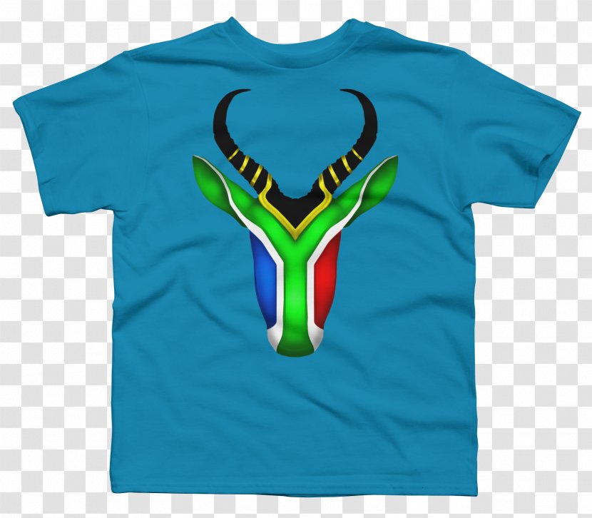 T-shirt Springbok Spreadshirt Sleeve - Tshirt Transparent PNG
