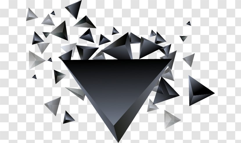Triangle Shape - Color - Cool Transparent PNG