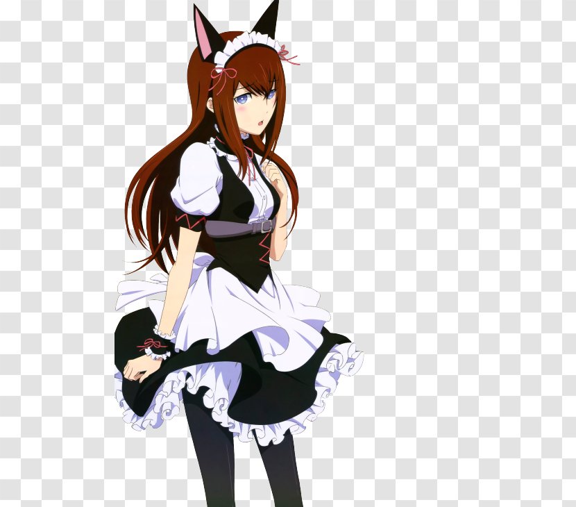 Steins;Gate 0 Kurisu Makise Rintarou Okabe Mayuri Shiina - Watercolor - Neko Transparent PNG