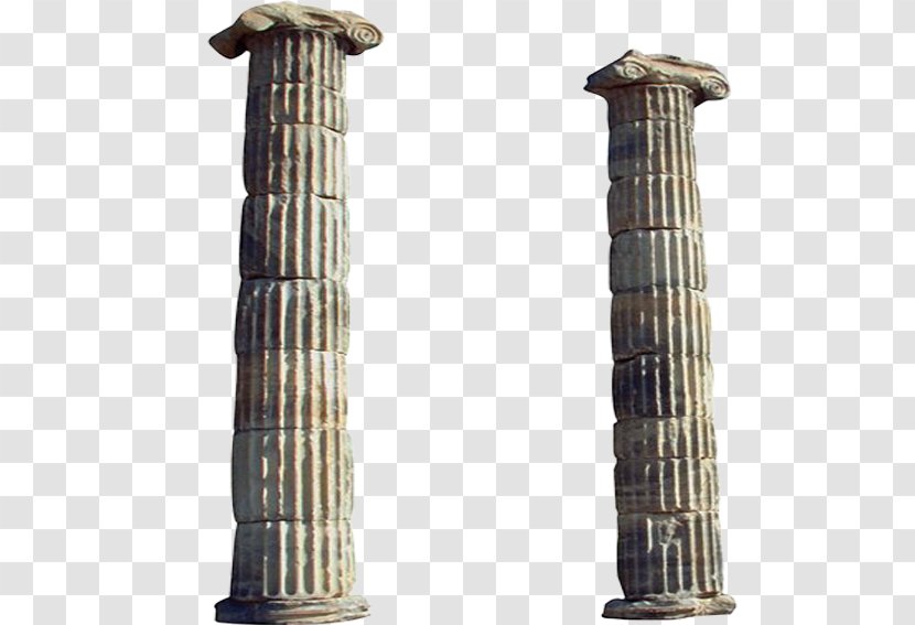 Column Pier Ancient Greece - Greek Columns Transparent PNG