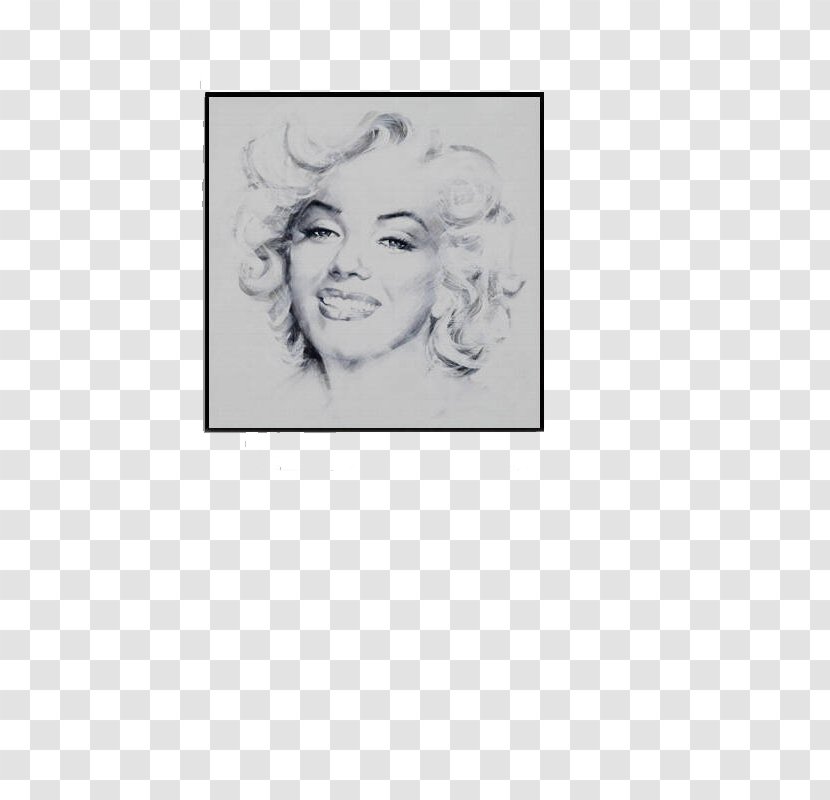 Marilyn Monroe Pop Art Painting Artist - Portrait - Fashion Women Transparent PNG
