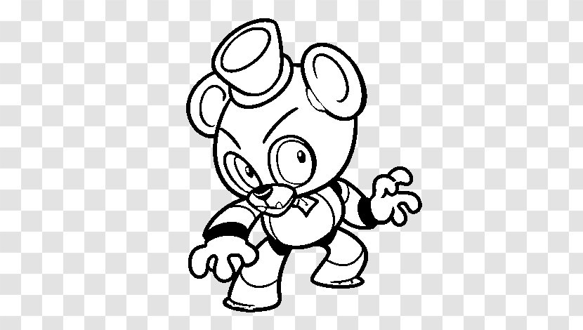 Five Nights At Freddy's: Sister Location Freddy's 3 Coloring Book Game - Flower - Para Colorear Transparent PNG