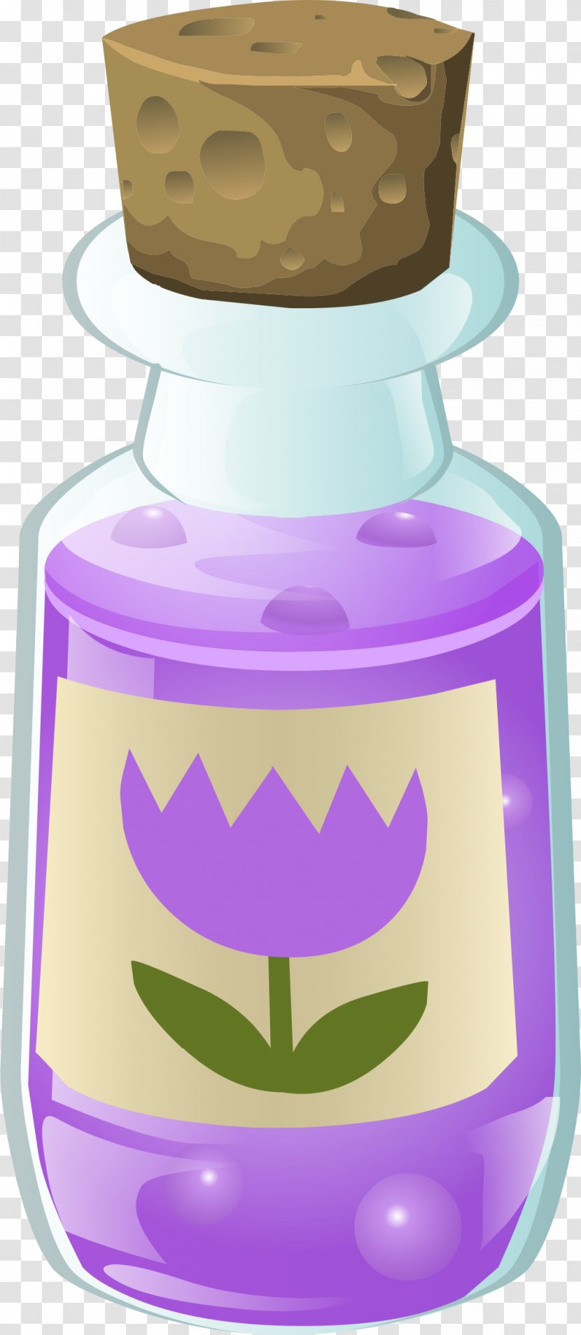 Potion Clip Art - Liquid - Purple Transparent PNG