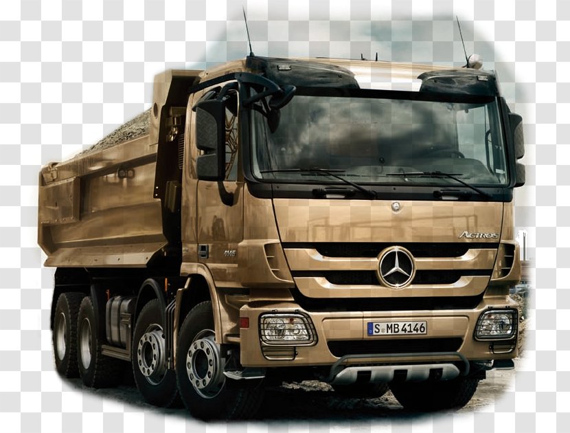 Mercedes-Benz Actros Car Truck - Commercial Vehicle - Mercedes Benz Transparent PNG