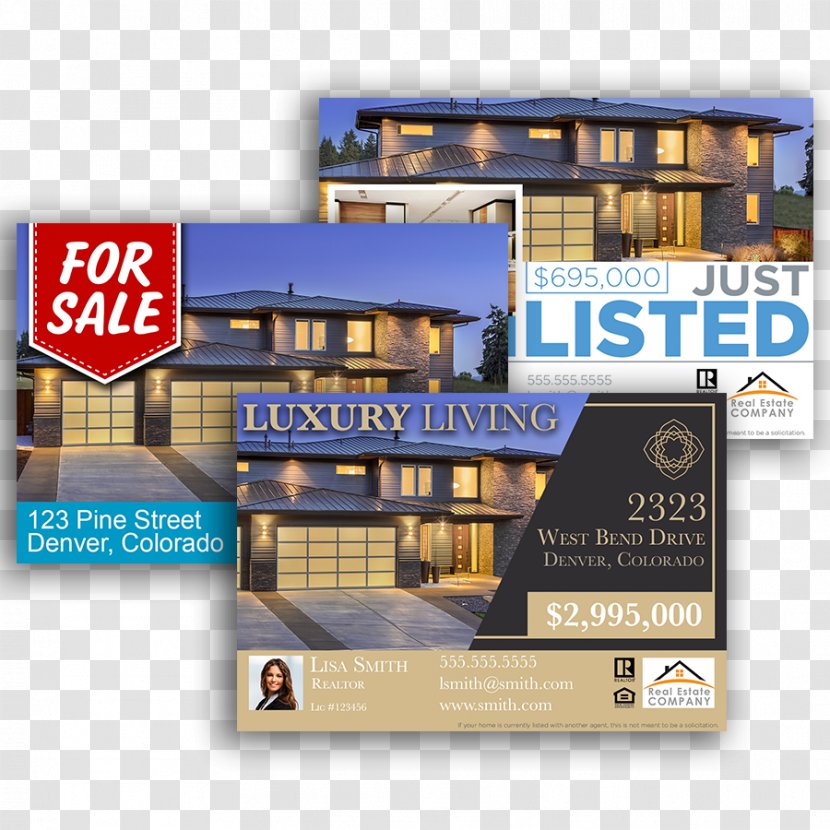 Advertising Real Estate House Marketing Building - Construction Transparent PNG