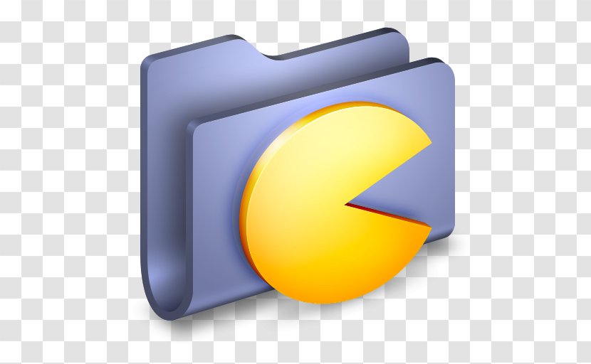 Computer Icon Angle Yellow - Bookmark - Games Blue Folder Transparent PNG