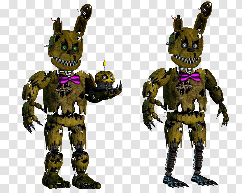 Action & Toy Figures Fiction Character Film - Fnaf 4 Nightmare Wallpaper Transparent PNG