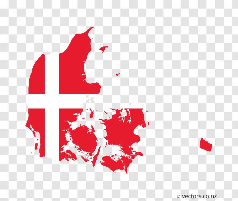 Flag Of Denmark Royalty-free Vector Map - Art - Bunting Transparent PNG