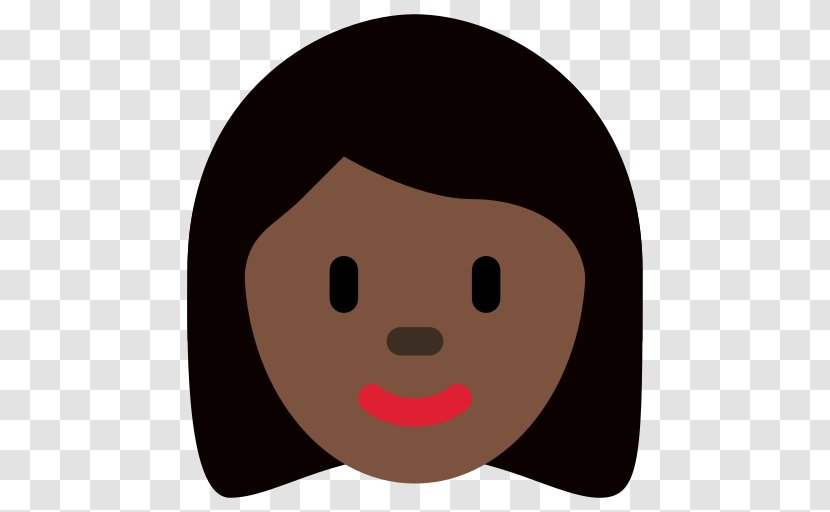 Human Skin Color Dark Fitzpatrick Scale - Emoji Transparent PNG