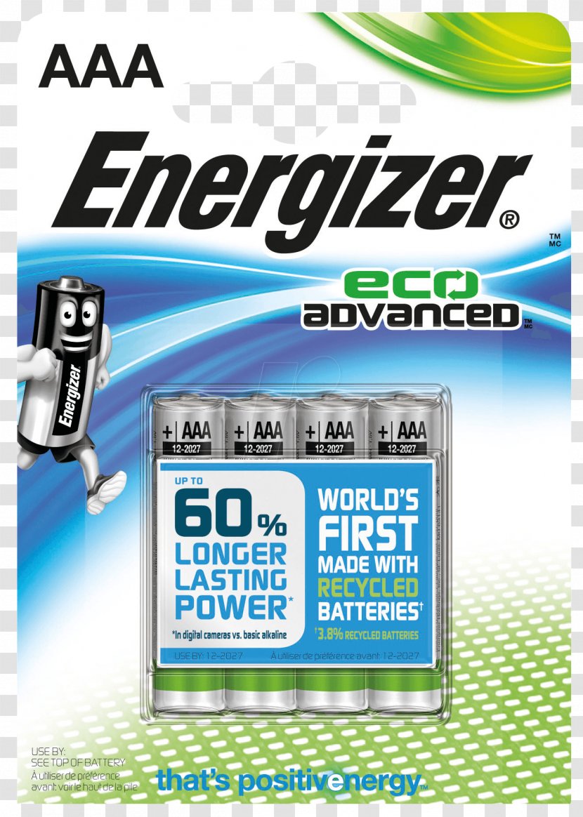 AAA Battery Alkaline Energizer Charger - Aaa Transparent PNG