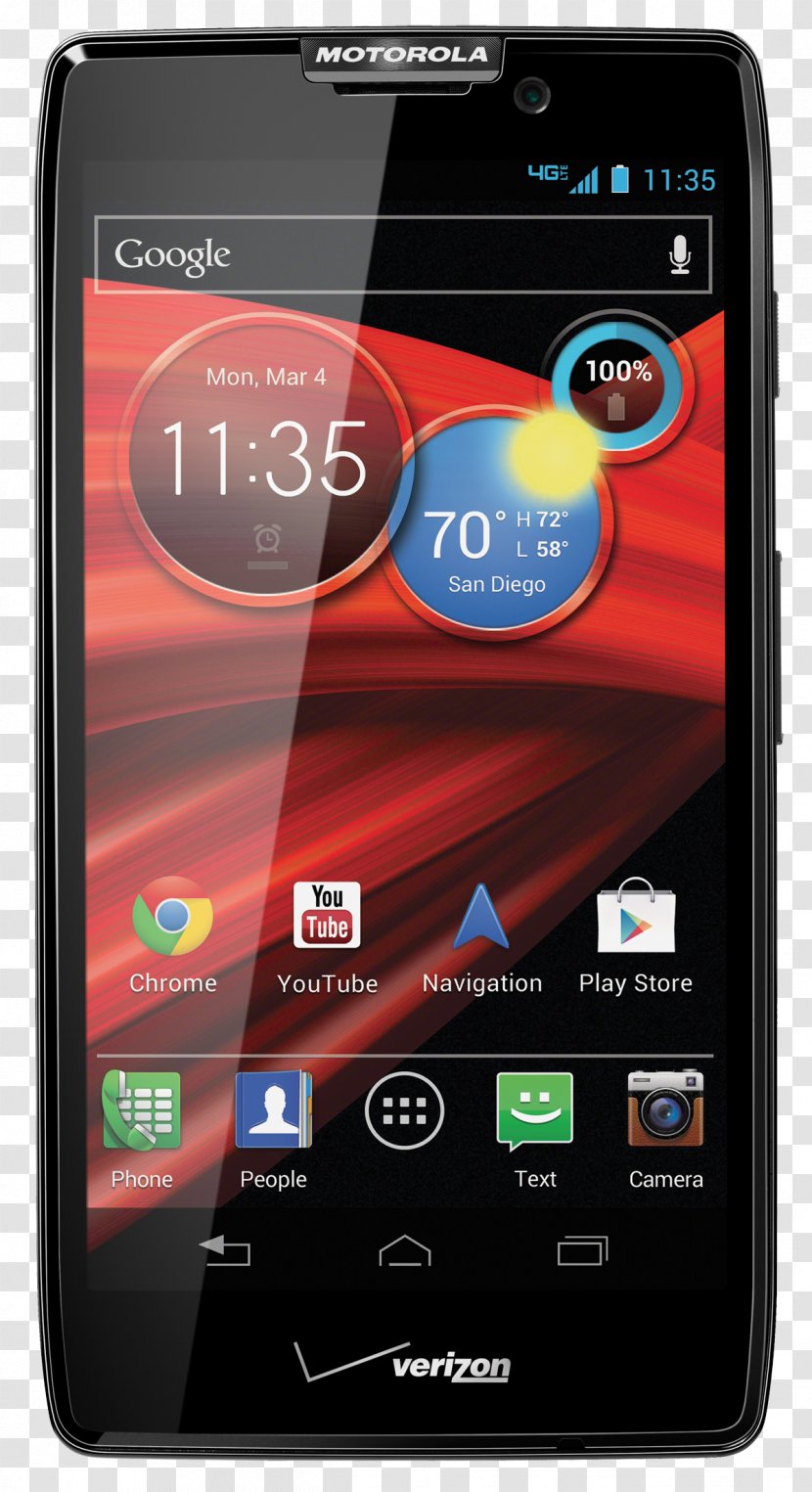 Droid Razr HD Motorola DROID RAZR MAXX - Mobile Device - Android Transparent PNG