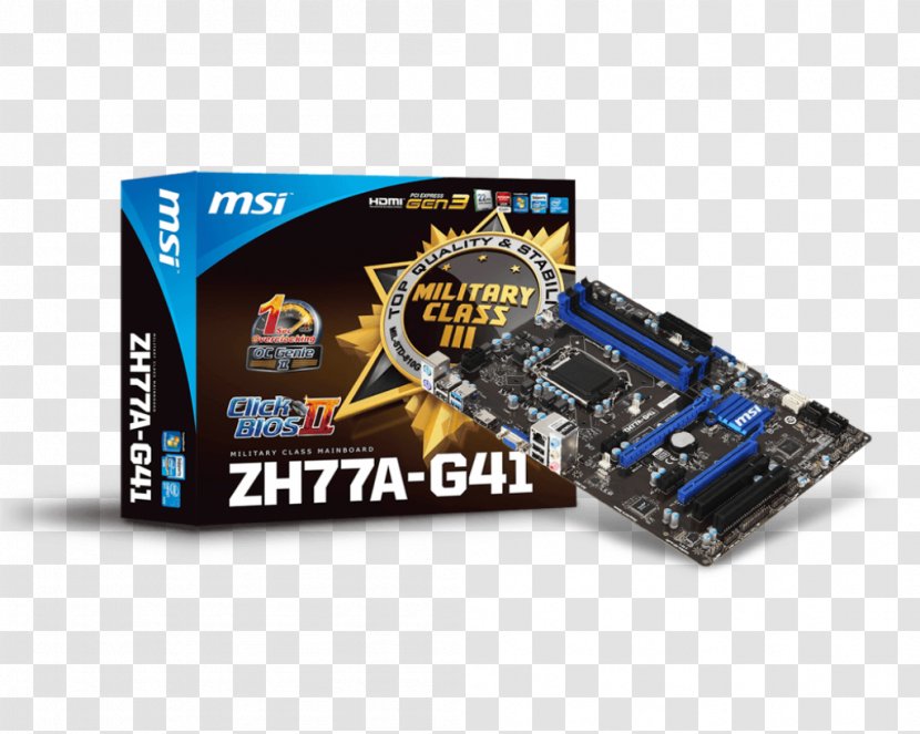 Intel LGA 1155 Micro-Star International Motherboard ATX - Lga 1150 Transparent PNG