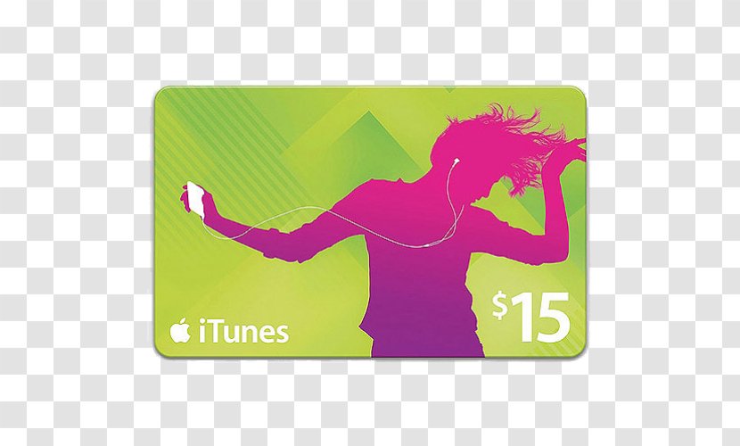 Gift Card ITunes Apple Voucher - Itunes Transparent PNG