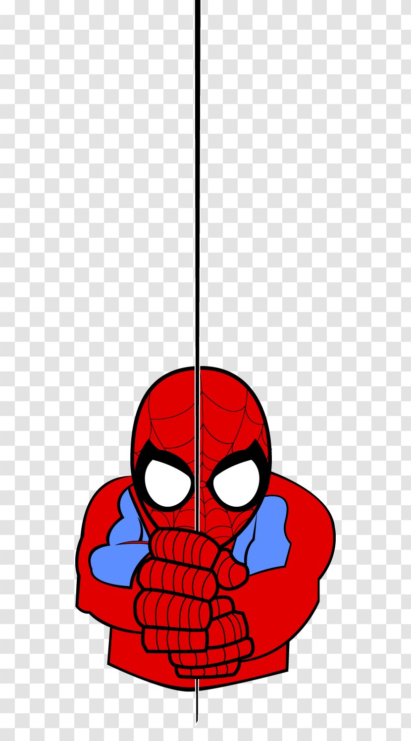 Spider-Man In Television Animation Clip Art - Red - Spider Man Transparent PNG