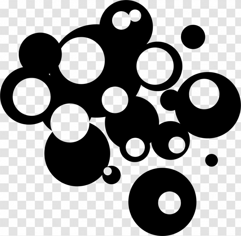 Monochrome Photography Black And White - Circle Abstract Transparent PNG