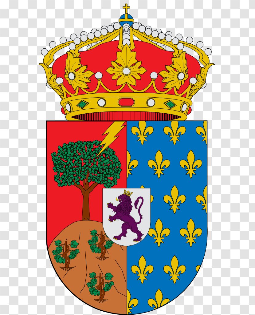 Cenes De La Vega Escutcheon Heraldry Blazon Coat Of Arms - Coroa Real - Area Transparent PNG