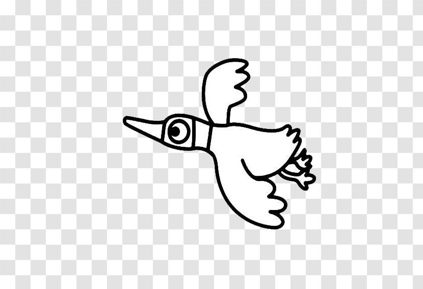 Swan Goose Cartoon Clip Art - Finger - Yan Baby Transparent PNG