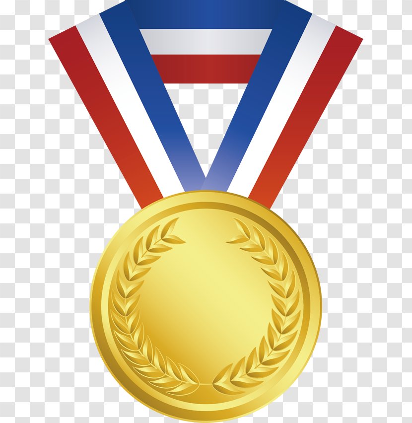 Gold Medal Olympic Clip Art - Honors Transparent PNG